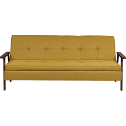 Beliani TJORN - Slaapbank-Geel-Polyester