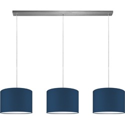 hanglamp beam 3 bling Ø 30 cm - blauw