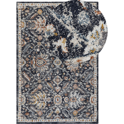 Beliani MALISHKA - Laagpolig-Blauw-Polypropyleen