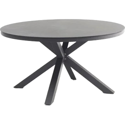 Huistuindesign – Liam Tuin Tafel – Buitenmeubilair – Rond 150cm – Keramisch Glas