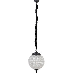 PTMD Hanglamp Jaris - 35x35x51 cm - Kristal - Transparant