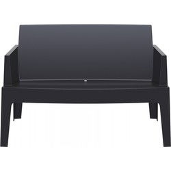 PLEMO XL tuinbank 139x60x80 cm Zwart