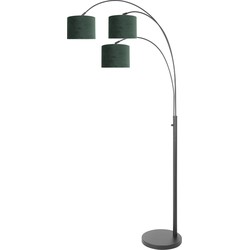 Steinhauer vloerlamp Sparkled light - zwart -  - 3827ZW