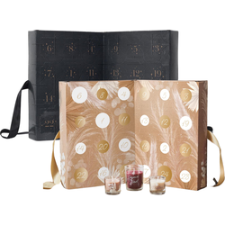 MISOU Adventskalender - Advent Kalender - December - Kaarsen - 24 Geurkaarsen - 2 stuks - Zwart & Beige - Adventkalender - Dames - Sinterklaas - Kerst 2024