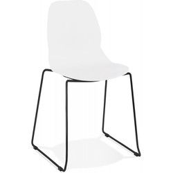 NUMERIK designstoel 54x50x85 cm Wit