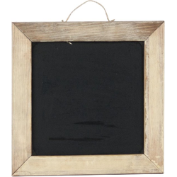 Krijtbord met touw 33,5 x 33,5 cm