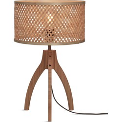 Tafellamp Java - Bamboe - Ø18cm