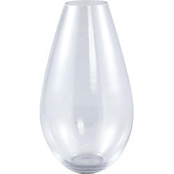 PTMD Vaas Alcide - 23x23x42 cm - Glas - Transparant