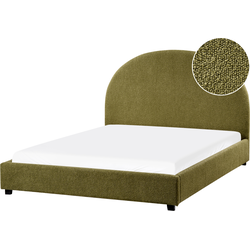 VAUCLUSE - Waterbed - Olijfgroen - 140 x 200 cm - Bouclé
