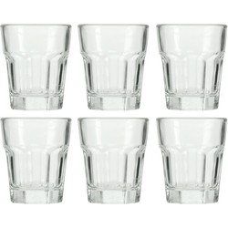 Set van 6 amuseglazen 55 ml D 4,8 x H 5,6 cm - Serveerschalen