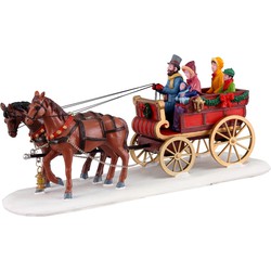Carriage cheer Weihnachtsfigur - LEMAX