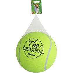 Tennisbal opblaasb.bounce 23cm geel