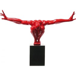 Kare Decofiguur Atleet Red