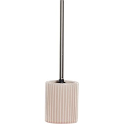 Items Toiletborstel - oud roze - keramiek - 40 cm - Toiletborstels