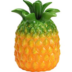 Vaas Ananas van keramiek, geel (B/H/D) 15x21x15cm