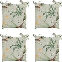 Madison -  Zitkussen Toscane Grasse green - Ca. 46x46 cm - Set van 4
