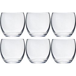 Cosy & Trendy waterglazen/sapglazen - 6x - transparant - 340 ml - Drinkglazen