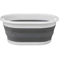 5Five Wasmand opvouwbaar - kunststof - 21L - 54 x 39 x 23 cm - Wasmanden