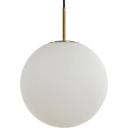 Light & Living - hanglamp - Medina - wit - glas - Ø 40cm - E27 - 2958826