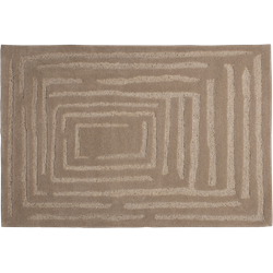 WOOOD Alicia vloerkleed - Wol - Zand - 170x240