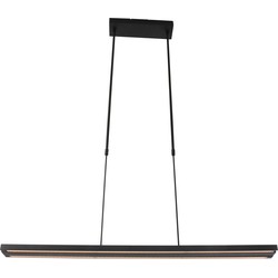 Uitschuifbare hanglamp Steinhauer Zelena LED Zwart