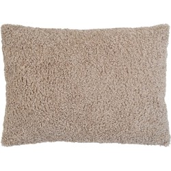 Tavira Cushion - Cushion in grey-brown boucle 45x60 cm