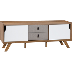 Beliani ACTON - TV-kast-Lichte houtkleur-MDF