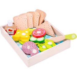 New Classic Toys New Classic Toys Picknick Box Snijset - 18-delig