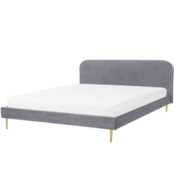 FLAYAT - Tweepersoonsbed - Goud - 180 x 200 cm - Fluweel