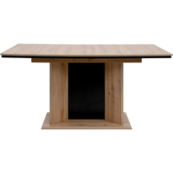 Uitschuifbare eettafel van 160 tot 200 cm met automatische opening  NOVARA