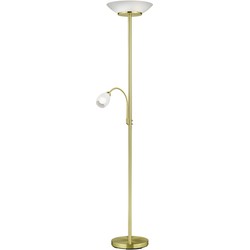 Moderne Vloerlamp  Gerry - Metaal - Messing