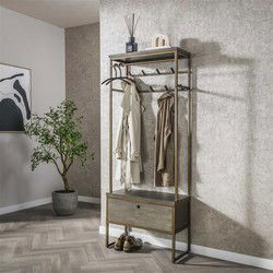 Hoyz Collection - Garderobemeubel Roede Ferro - Brons Antiek