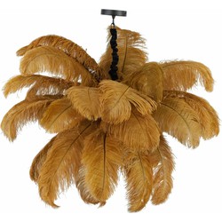 Hanglamp Feather - Bruin - Ø80cm