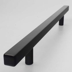 Deurgreep Krystle - zwart - 192 mm - Industrieel - Handgreep - Kastgreep - Ladegreep
