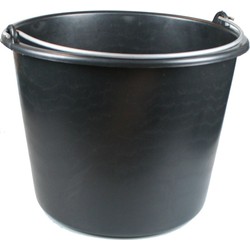 Bouwemmer - 20 liter - emmer met metalen hengel - huishoudemmer - Emmers