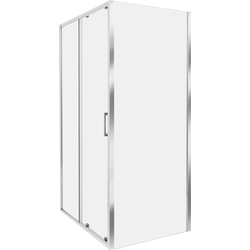 Beliani YORO - Douchecabine-Transparant-Veiligheidsglas