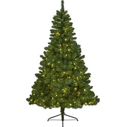 Everlands Kunstkerstboom - incl. verlichting - 150 cm - Kunstkerstboom