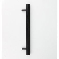 Deurgreep Davey - zwart - 160 mm - Industrieel - Handgreep - Kastgreep - Ladegreep
