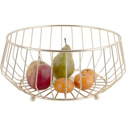 Fruitmand Linea Kink - IJzer Verguld - 30x14,5cm