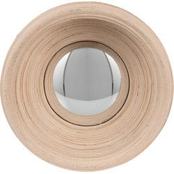 Clayre & Eef Spiegel Beige Kunststof