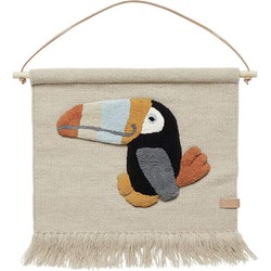 Toucan Wallhanger - Clay