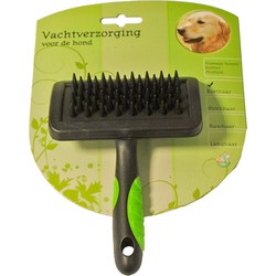 Hondenborstel rubber massage medium - Gebr. de Boon