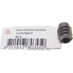 Inschroefmoer m5