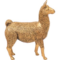 Housevitamin Lama - Gold - 19x7,5x22,5cm
