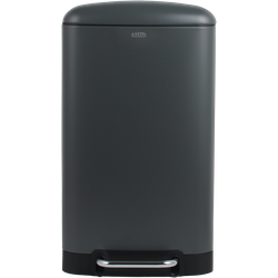 Luzzo® Idaho Pedaalemmer prullenbak 30 liter - Grijs