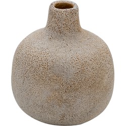 Clayre & Eef Vaas  9 cm Beige Keramiek Rond Decoratie vaas