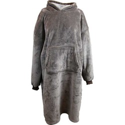 Unique Living - Hoodie Oversized Taupe -70x110cm