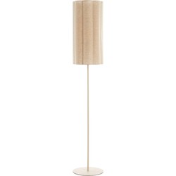 Light & Living - vloerlamp - Fringe - beige - metaal textiel - schemerlamp - E27 - 1884924
