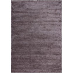 Tapijtenloods Velvet Soft - Laagpolig Effen Vloerkleed - Fluweel - Pastel Paars- 160x230 CM