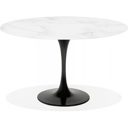 SHADOW eettafel 140x140x73 cm Wit